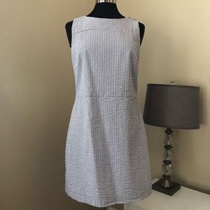 Banana Republic Striped Sleeveless Dress